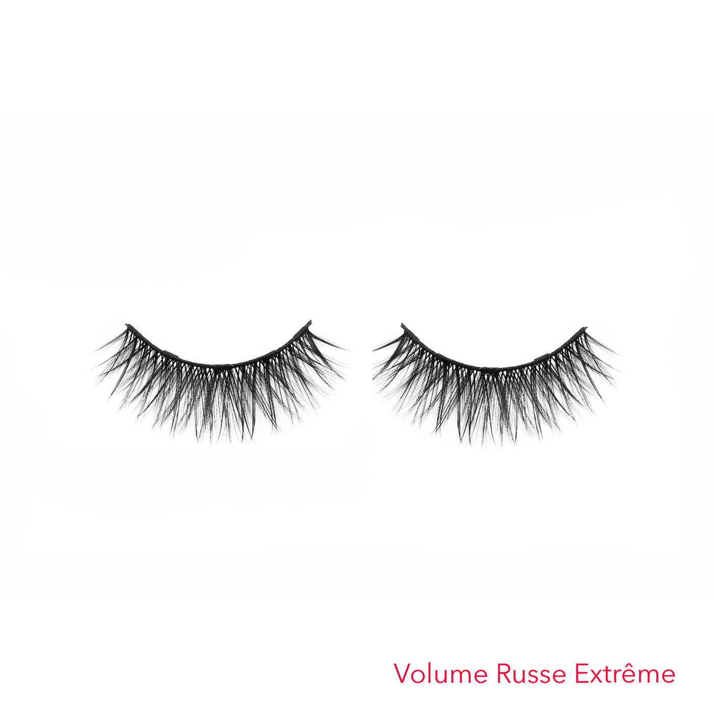 Faux cils eyeliner magnétique - Volume russe extreme double frange