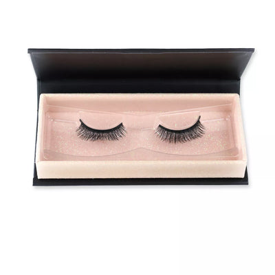Coffret de rangement pour les deux franges de faux cils