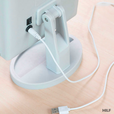 Miroir grossissant 4 en 1 recharge USB| MilF-eyelashes